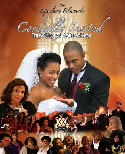 Постер Cordially Invited- the Wedding Day of Alton & Kenya