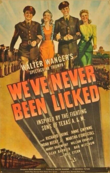 Постер We've Never Been Licked