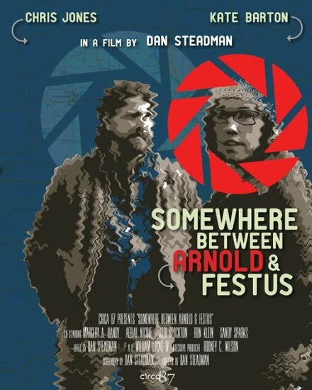 Постер Somewhere Between Arnold & Festus