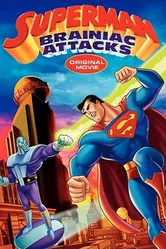 Супермен: Брэйниак атакует 2006 постер
