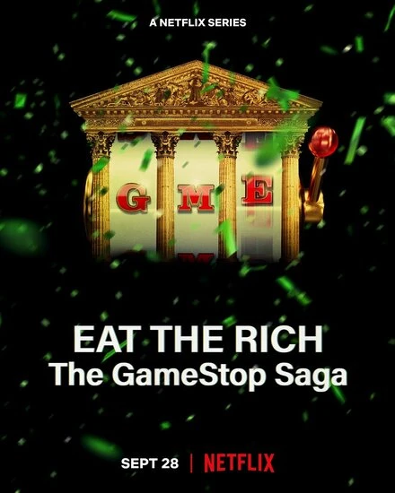 Постер Ешь богатых! Сага о GameStop 2022
