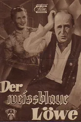 Бело-синий лев 1952 постер
