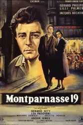 Монпарнас-19 1958 постер