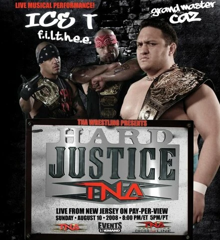 Постер TNA Тяжелое правосудие 2008