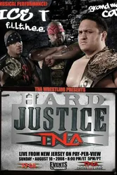 TNA Тяжелое правосудие 2008 постер