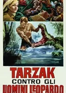 Тарзак против людей-леопардов 1964 постер