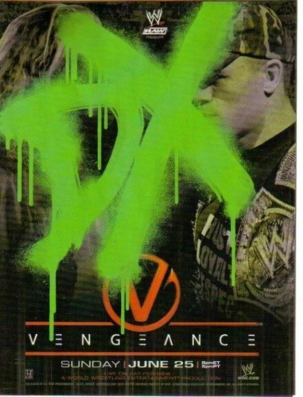 Постер WWE Возмездие 2006