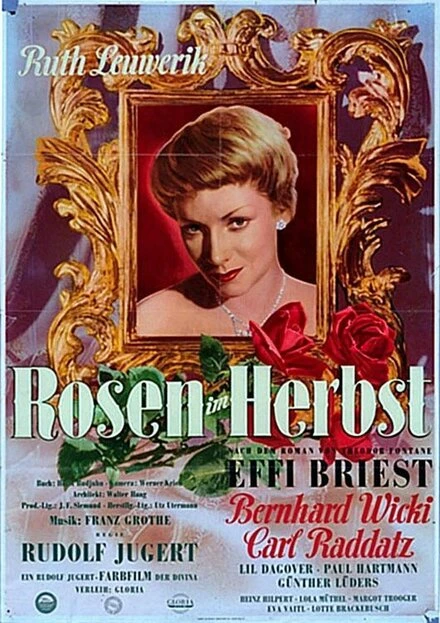 Постер Осенние розы 1955