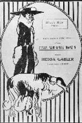 Гедда Габлер 1920 постер