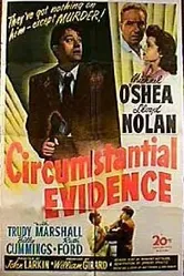 Circumstantial Evidence 1945 постер