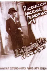 Don Quintín el amargao 1935 постер