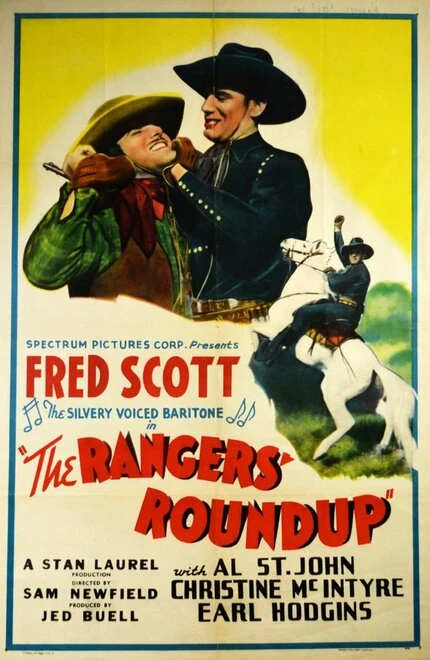 Постер The Rangers' Round-Up