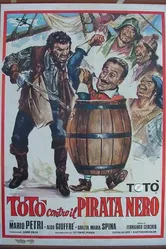 Тото против Черного пирата 1964 постер