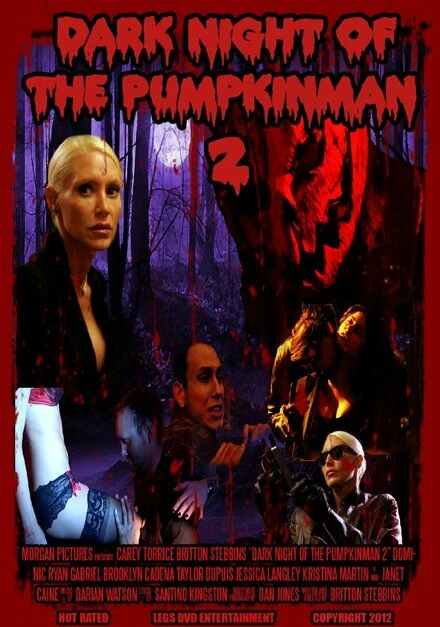 Постер Dark Night of the Pumpkinman 2