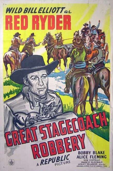 Постер The Great Stagecoach Robbery