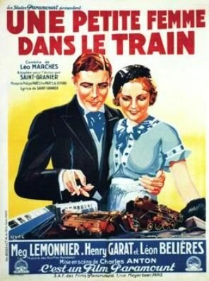 Постер Une petite femme dans le train