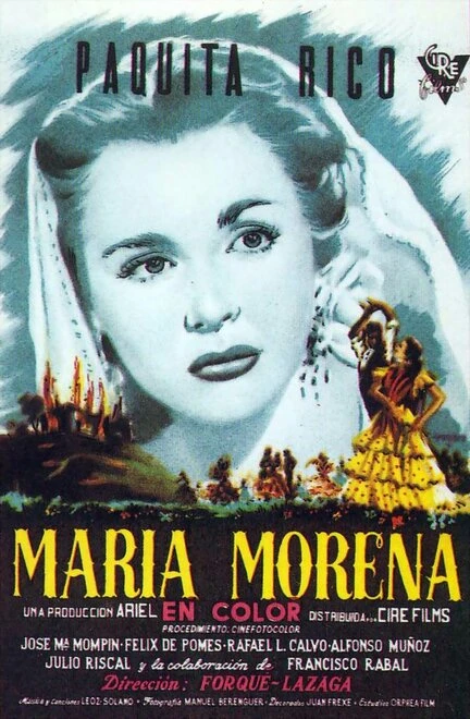 Постер Мария Морена 1952