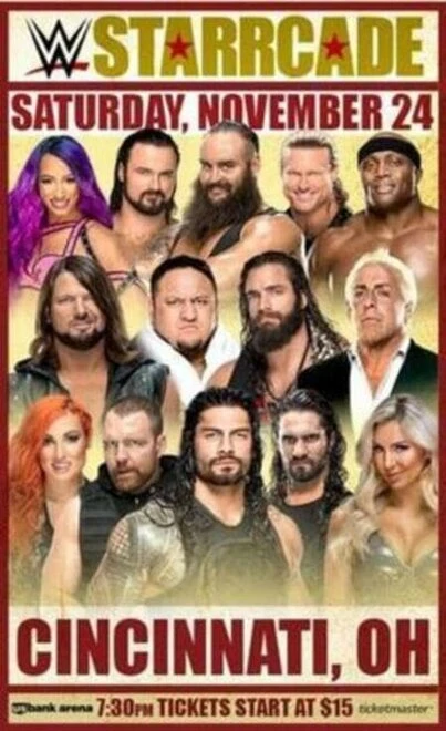 Постер WWE Starrcade