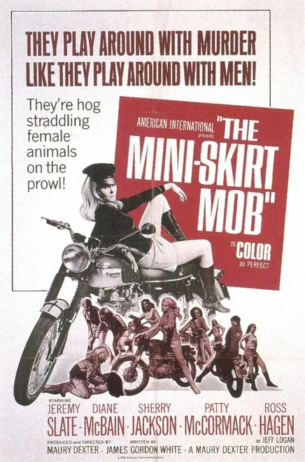Постер Банда в мини-юбках 1968