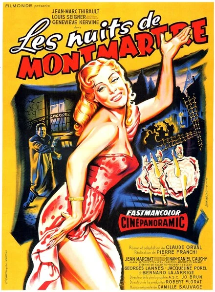 Постер Ночи Монмартра 1955