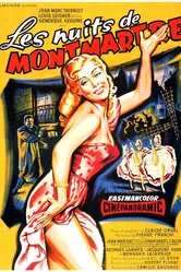 Ночи Монмартра 1955 постер
