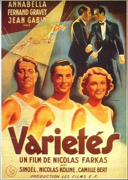 Постер Варьете 1935, Франция