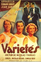 Варьете 1935, Франция постер