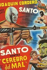 Санто против злого гения 1961 постер