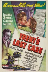 Последнее дело Трента 1952 постер