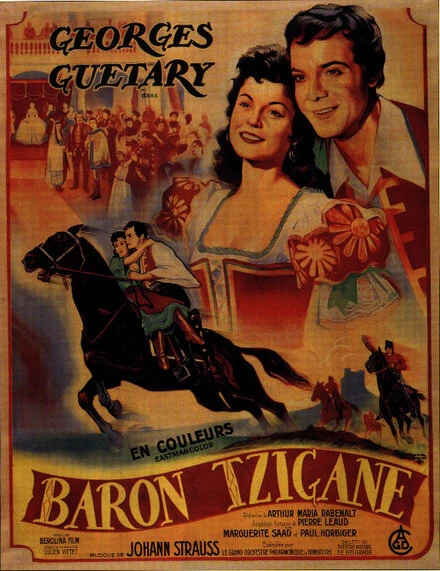 Постер Цыганский барон 1954
