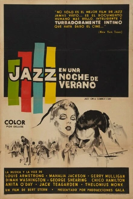 Постер Джаз в летний день 1959