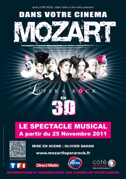 Постер Моцарт. Рок-опера 2011