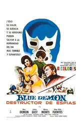 Blue Demon destructor de espías постер