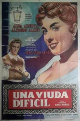 Una viuda difícil постер