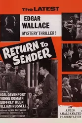 Return to Sender 1963 постер