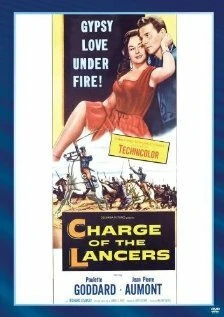 Постер Charge of the Lancers 1954