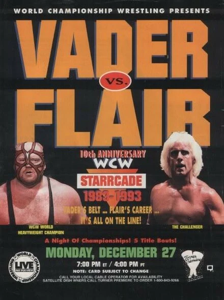 Постер WCW СтаррКейд 1993