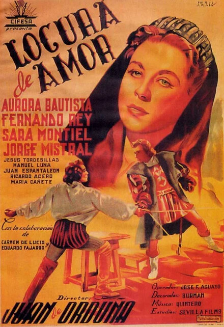 Постер Безумие любви 1948