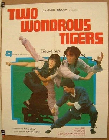 Постер Два дивных тигра 1979