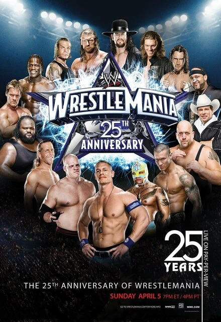 Постер WWE РестлМания 25 2009