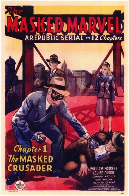 Постер The Masked Marvel 1943