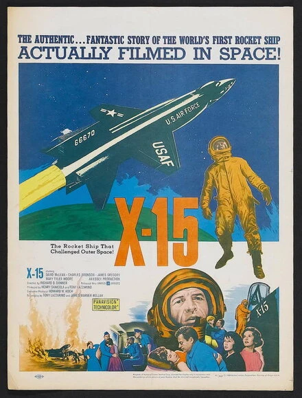 Постер Икс 15 1961