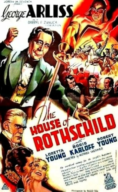 Постер Дом Ротшильдов 1934