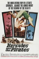 Геркулес и пираты 1964 постер