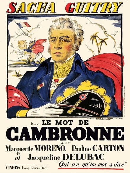Постер Слово Камбронна 1937