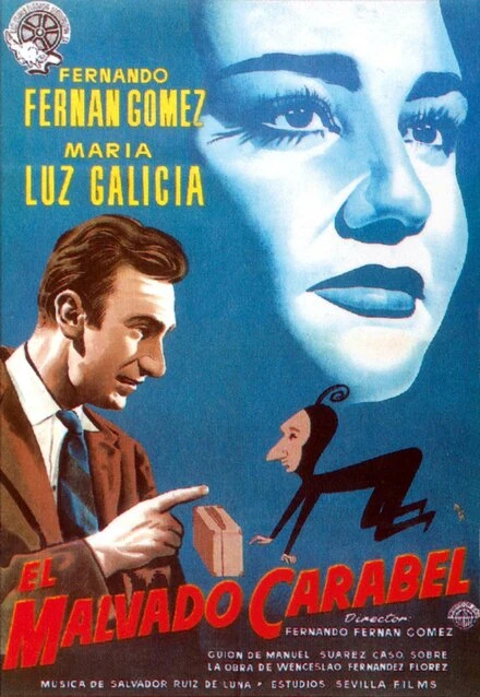 Постер El malvado Carabel 1956