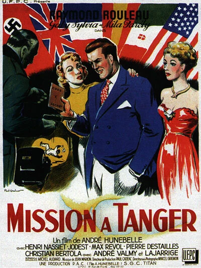 Постер Миссия в Танжере 1949