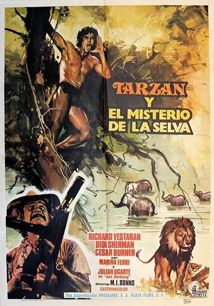 Постер Тарзан и тайна сельвы 1973