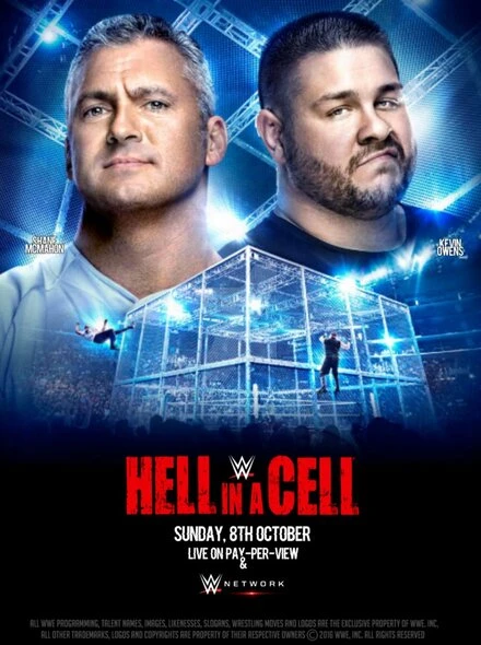 Постер WWE Ад в клетке 2017
