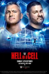 WWE Ад в клетке 2017 постер